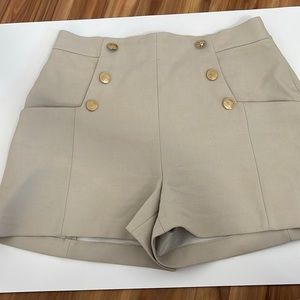 Zara High Waisted Shorts